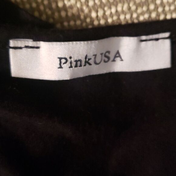 Black Flowy Shirt with sleeve detailing. - Picture 6 of 6